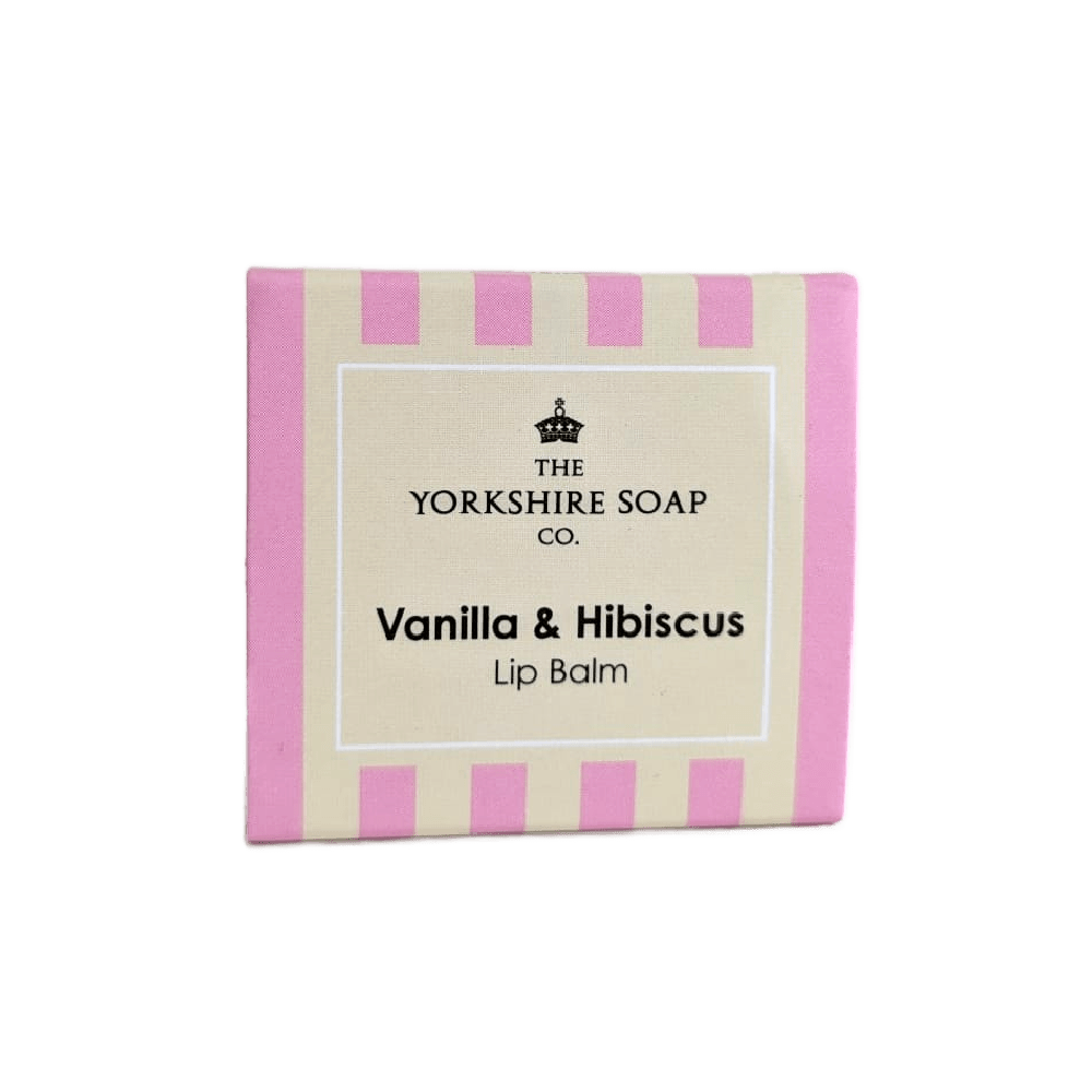 Vanilla & Hibiscus Lip Balm - The Yorkshire Soap Company